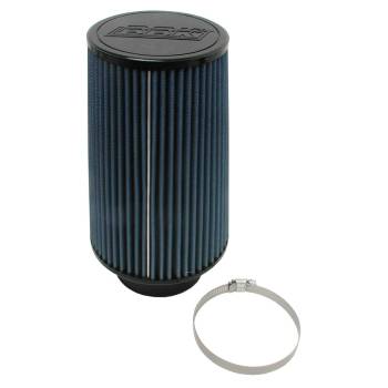 BBK Performance - BBK Performance Air Filter Element - Conical - 9-1/2" Tall - 3-1/2" Flange - Reusable Cotton - Blue - Universal