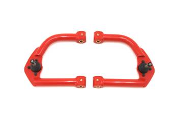BMR Suspension - BMR Suspension Control Arm - Upper - Screw-In Ball Joints - Bushings - Steel - Red Powder Coat - (Pair)