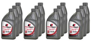 PennGrade Motor Oil - PennGrade Euro Elite Motor Oil - 5W40 - Synthetic - 1 qt Bottle - (Set of 12)
