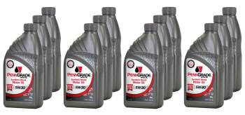 PennGrade Motor Oil - PennGrade Synthetic Blend Motor Oil - 5W30 - Semi-Synthetic - 1 qt Bottle - (Set of 12)