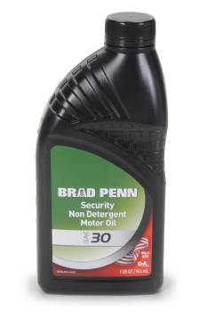 PennGrade Motor Oil - PennGrade Brad Penn Motor Oil - 30W - Conventional - 1 qt Bottle