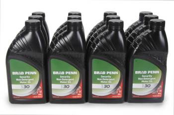 PennGrade Motor Oil - PennGrade Brad Penn Motor Oil - 30W - Conventional - 1 qt Bottle - (Set of 12)