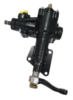Borgeson - Borgeson Power Steering Box - 14 to 1 Ratio - Iron - Black Paint