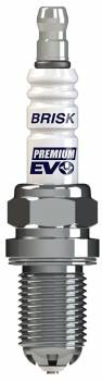 Brisk Racing Spark Plugs - Brisk Premium EVO Spark Plug - 14 mm Thread - 19 mm R - Heat Range 14 - Gasket Seat - Resistor