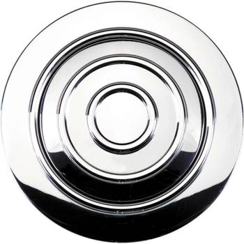 Billet Specialties - Billet Specialties Horn Button - Banjo - Covers Mounting Screws - Billet Aluminum - Polished