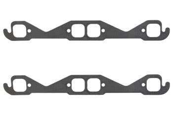 Cometic - Cometic Exhaust Manifold/Header Gasket - 1.500 x 1.500" Square Port - Fiber - Small Block Chevy - (Pair)