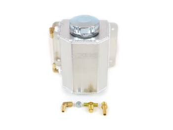 Canton Racing Products - Canton Coolant Recovery Tank - 1.75 qt - 4.5" Wide - 6" Tall - Aluminum