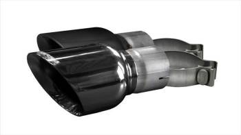 Corsa Performance - Corsa Exhaust Tip - Clamp On - 4-1/2" Round Outlet - Stainless - Black - Ford Coyote - (Pair)