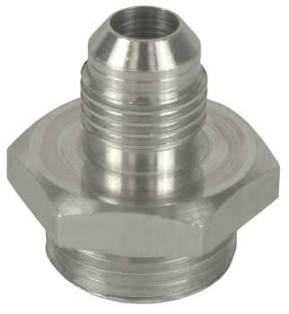 Derale Performance - Derale Adapter Fitting - Straight - 6 AN Male to 5/8-18" Male O-Ring - Aluminum