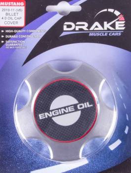 Drake Muscle Cars - Drake Muscle Cars Oil Fill Cap Cover - Clear - Ford Modular