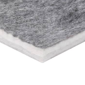 Design Engineering - DEI Under Carpet Lite Heat and Sound Barrier - 2 - 48 x 54" Sheet - 1/2" Thick - Gray