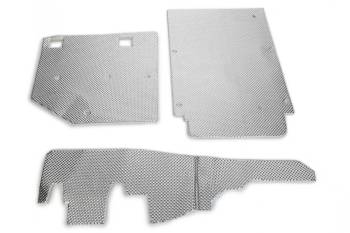 Design Engineering - Design Engineering Floor Heat Shield - 3/16" Thick - Aluminized Fiberglass - Pioneer 700 1214-20