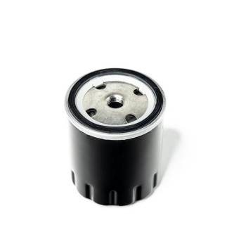 DeatschWerks - DeatschWerks Fuel Filter - 5 Micron - Paper Element - Spin On - 14 mm x 1.5 Thread - O-Ring - Steel - Black Paint