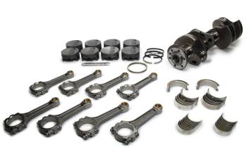 Eagle Specialty Products - Eagle Rotating Assembly - Cast Crank - Forged Pistons - 4.250" Stroke - 4.155" Bore - 6.800" I-Beam Rods - Pontiac V8