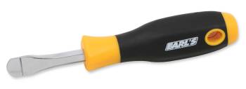Earl's - Earl's Quick Release Fastener Wrench - 3/8" Slot Head - Easy Grip Handle - Steel Shank - Plastic - Black/Yellow