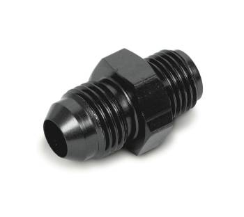 Earl's - Earl's Fuel Pump Adapter Fitting - Straight - 6 AN Male to 1/2-20" Male - Aluminum - Black