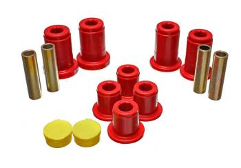 Energy Suspension - Energy Suspension Hyper-Flex Bushing Kit - Front Control Arm Bushings - Polyurethane - Red