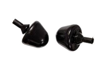 Energy Suspension - Energy Suspension Hyper-Flex Bump Stop - Pull-Through Style - 1-9/16" Tall - 1-13/16" OD - Fits 9/16" Hole - Black - GM 1970-99 - (Pair)
