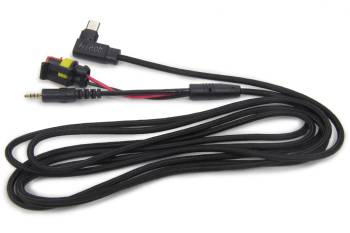 FiTech Fuel Injection - FiTech Transmission Controller Cable - Rubber Coated - Black