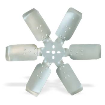 Flex-A-Lite - Flex-A-Lite Race Fan Mechanical Cooling Fan - 19" Fan - 6 Blade - 5/8" Pilot - 1-3/4 to 2-1/2" Bolt Pattern - Steel Hub/Aluminum Blades - Silver Paint