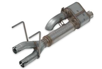 Flowmaster - Flowmaster Flow FX Muffler - Dual Mode - 3" Offset Inlet - Dual 3" Outlet - Turn Down Tip - 38.40" Long - Stainless