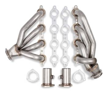 Flowtech - Flowtech Shorty Headers - 1-5/8" Primary - 2-1/2" Collector - Stainless - GM LS-Series