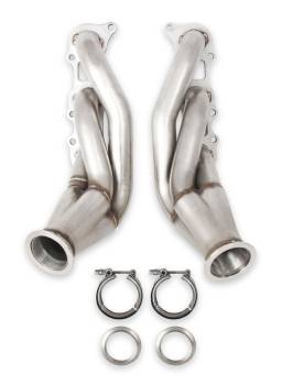 Flowtech - Flowtech Coyote Turbo Headers - 1-5/8" Primary - 2-1/2" Collector - Up and Forward - Stainless - Ford Coyote