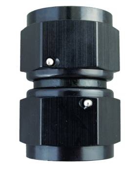 Fragola Performance Systems - Fragola Adapter Fitting - Straight - 16 AN Female Swivel to 16 AN Female Swivel - Aluminum - Black