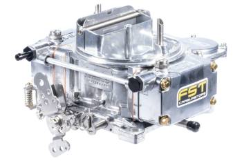 FST Carburetors - FST RT Carburetor - 4 Barrel - 750 CFM - Square Bore - Electric Choke - Vacuum Secondary - Single Inlet - Polished