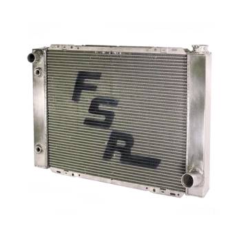 FSR Racing Products - FSR Racing Products Radiator - Driver Side Inlet - Passenger Side Outlet - Aluminum - Chevy