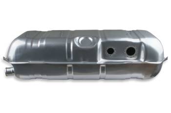 Holley - Sniper EFI Fuel Tank - 255 lph Pump - 1/4" NPT Outlet Port - 1/4" NPT Return Port - Sending Unit - Steel - Silver Powder Coat