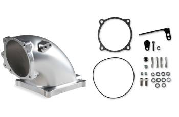 Holley EFI - Holley EFI Intake Elbow - Ford Throttle Body to Dominator Mounting Flange