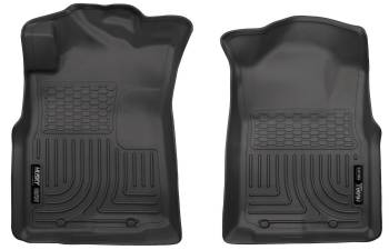 Husky Liners - Husky Liners Weatherbeater Floor Liner - Front - Plastic - Black - Toyota Tacoma 2005-15 - (Pair)