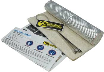 Heatshield Products - Heatshield Products HeatShield Armor Heat Barrier Tape - 1/4" Thick x 12" Wide x 10" Long - 1800 Degrees - Aluminized Multy-Layer Cloth