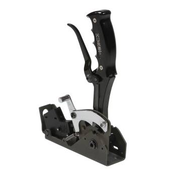 Hurst Shifters - Hurst Quarter Stick Pistol Grip Shifter - Automatic - Floor Mount - Forward Pattern - 5 Ft. . Cable - Hardware Included - GM 700R4/4L60/4L60E/4L80E