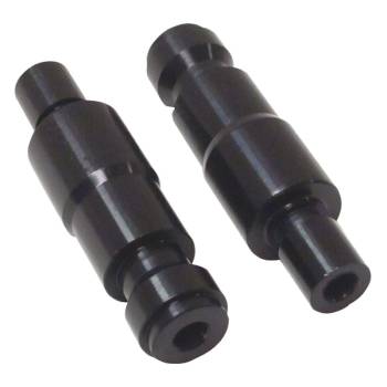 King Racing Products - King Racing Products Valve Stems - Billet Aluminum - Black - (Pair)