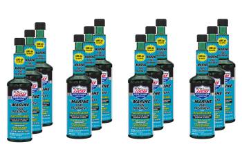 Lucas Oil Products - Lucas Marine Fuel Treatment and Injector Cleaner - System Cleaner - Corrosion Inhibitor - Lubricant - 16.00 oz Bottle - Gas - (Set of 12)