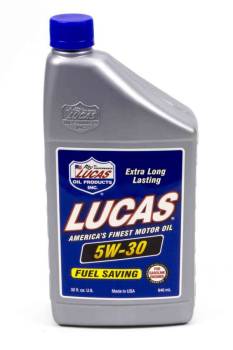 Lucas Oil Products - Lucas High Performance Motor Oil - 5W30 - Conventional - 1 qt Bottle