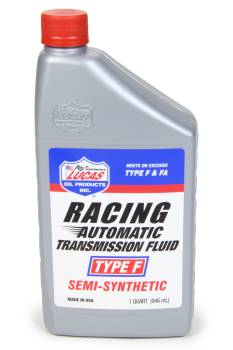 Lucas Oil Products - Lucas Type-F Racing Transmission Fluid - ATF - Semi-Synthetic - 1 qt Bottle