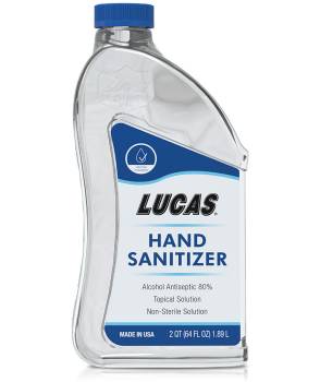Lucas Oil Products - Lucas Hand Sanitizer - 2oz Bottle