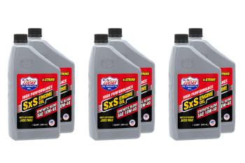 Lucas Oil Products - Lucas SxS Motor Oil - 10W40 - Semi-Synthetic - 1 qt Bottle - (Set of 6)