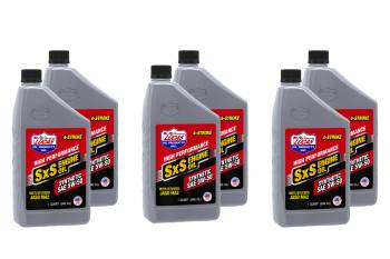 Lucas Oil Products - Lucas SxS Motor Oil - 5W50 - Synthetic - 1 qt Bottle - (Set of 6)