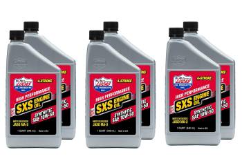 Lucas Oil Products - Lucas SxS Motor Oil - 10W50 - Synthetic - 1 qt Bottle - (Set of 6)