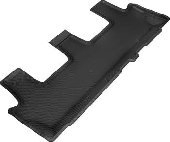 3D MAXpider - 3D MAXpider Kagu Floor Liner - 3rd Row - Black/Textured - Bench Seats