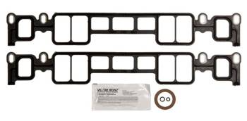 Clevite Engine Parts - Clevite Intake Manifold Gasket - Plastic/Rubber - Stock Port - Small Block Chevy - (Pair)