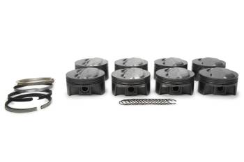Mahle Motorsports - Mahle PowerPak Piston - Domed - Forged - 4.040" Bore - 1.0 x 1.0 x 2.0 mm Ring Grooves - Plus 11.1 cc - Small Block Chevy - (Set of 8)