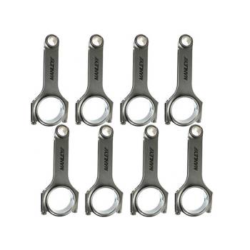 Manley Performance - Manley Connecting Rod Bearing - H Beam - Bushed - 7/16" Cap Screws - ARP2000 - Forged Steel - Big Block Chevy - (Set of 8)