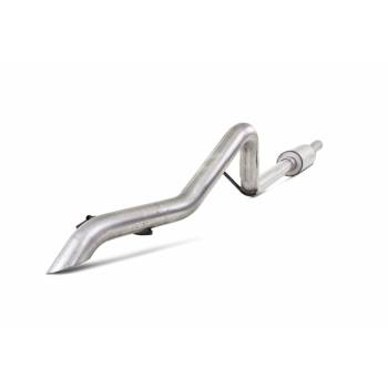 MBRP Performance Exhaust - MBRP Installer Series Exhaust System - Cat-Back - 2-1/2" Diameter - Single Side Exit - 2-1/2" Polished Tip - Steel - Aluminized