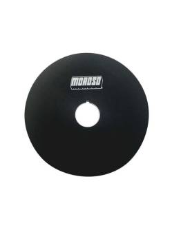 Moroso Performance Products - Moroso V-Belt Crankshaft Pulley - 1 Groove - 5.000" Diameter - Aluminum - Black Anodize - Moroso Vacuum Pumps /Pulleys