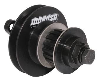 Moroso Performance Products - Moroso Crank Mandrel Drive Kit - Gilmer/Guides/Hardware/Spacers - Aluminum - Black Oxide - GM LS-Series